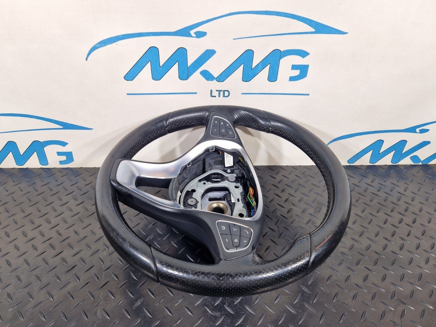 14-21 MERCEDES-BENZ C-CLASS C250D W205 GENUINE OEM STEERING WHEEL A0004602003