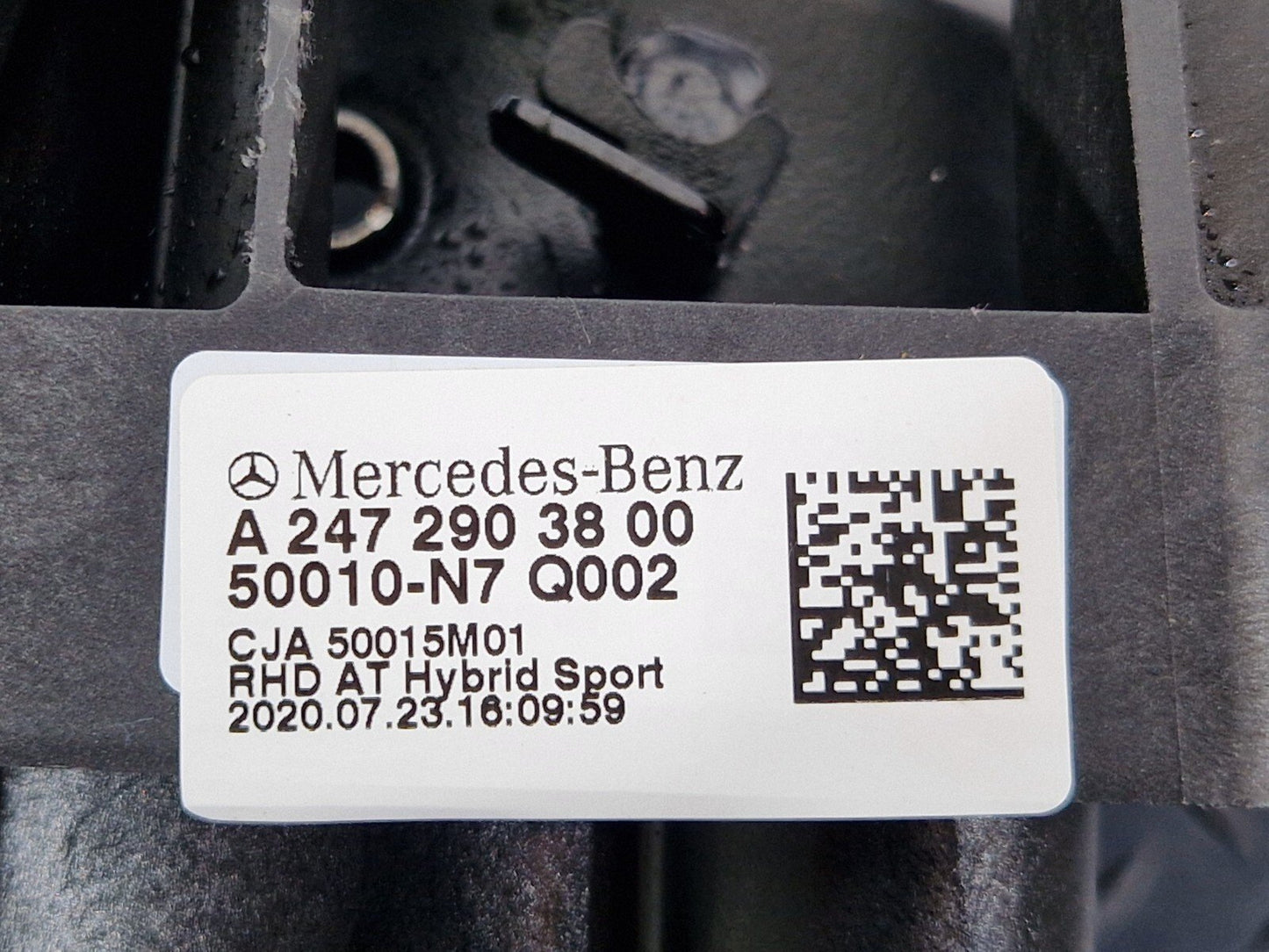 19-ON MERCEDES BENZ CLA C118 GENUINE BRAKE PEDAL ASSEMBLY A2472903800