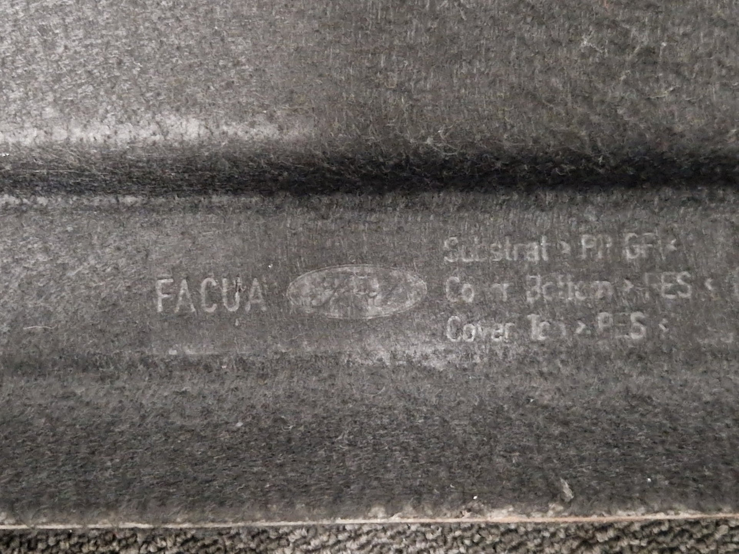 Ford Fiesta MK7 Hatchback Rear Luggage Cover Load Parcel Shelf 8A61A46506AJ