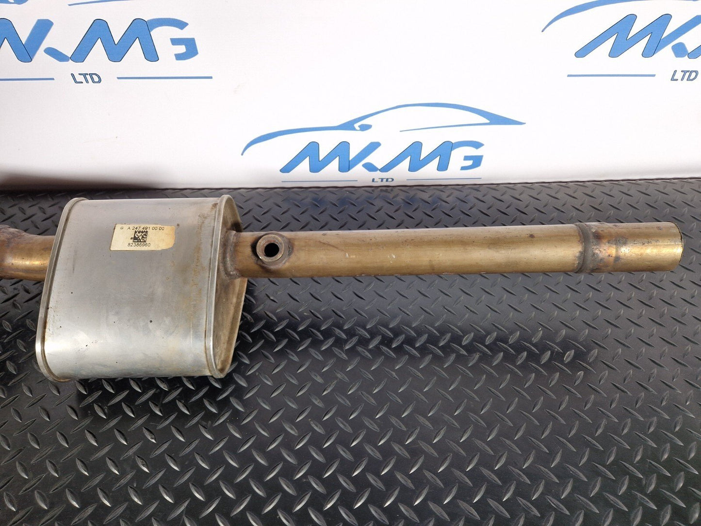 18-ON MERCEDES BENZ A CLASS W177 1.5CDI OM608 EXHAUST PIPE SILENCER A2474910000