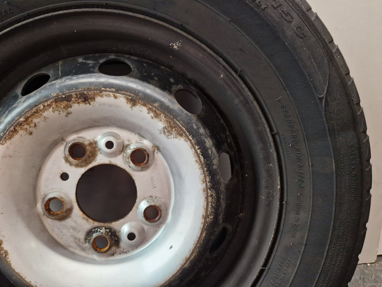 Citroen Relay Genuine Steel Wheel with Tyre 215/70/15 ~5mm