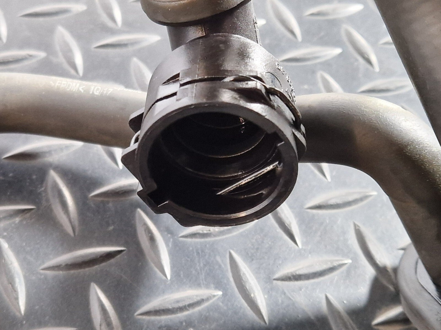 16-23 AUDI S5 3.0TFSI GENUINE WATER COOLANT PIPE HOSE 8W2122109E 8W2121123B