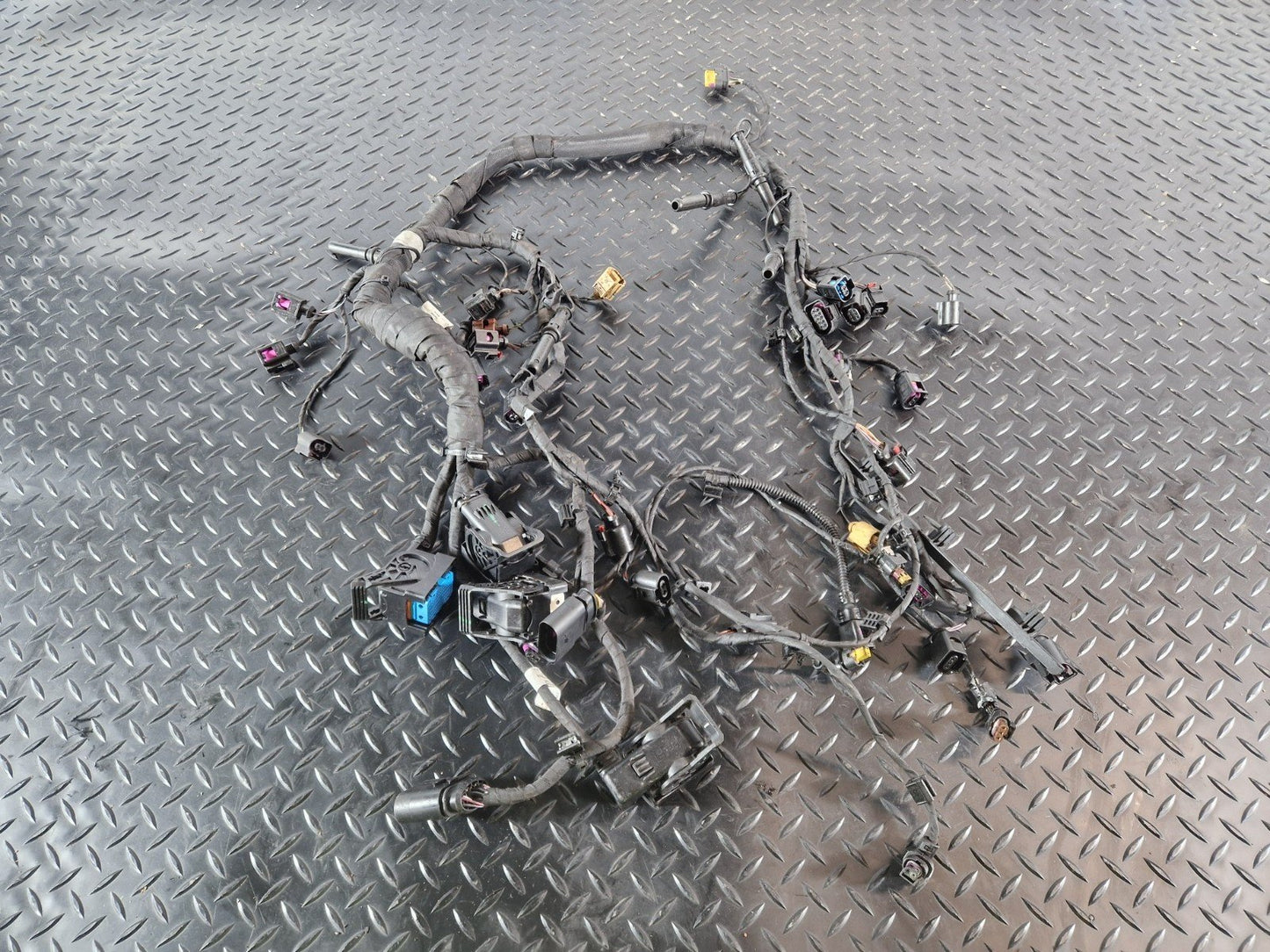 16-20 AUDI Q7 4M 3.0TDI V6 CRTC GENUINE ENGINE WIRING LOOM HARNESS 059971595B