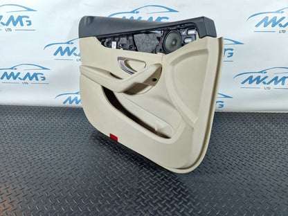 14-21 MERCEDES BENZ W205 FRONT LEFT PASSENGER OEM DOOR CARD PANEL A2228200202