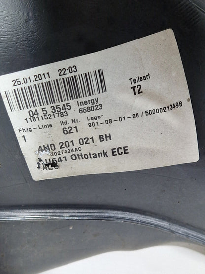 10-17 AUDI A8 4H PETROL FUEL TANK & PUMP 4H0201021BH