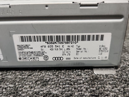 Audi A6 Quattro MK3 (4F) (C6) Genuine Radio Receiver Module Unit 4F0035541E