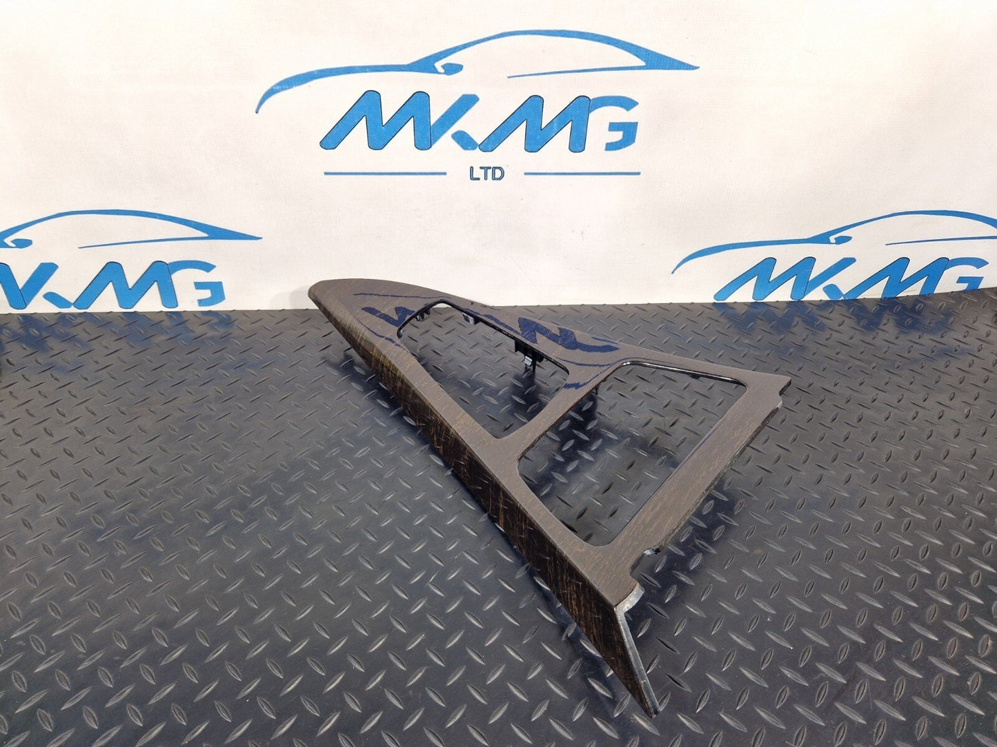 11-18 BMW 6 SERIES F06 CENTER CONSOLE WOOD TRIM PANEL 9242737