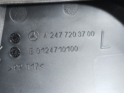 19-ON MERCEDES BENZ B CLASS W247 FRONT LEFT N/S MIRROR COVER TRIM A2477203700