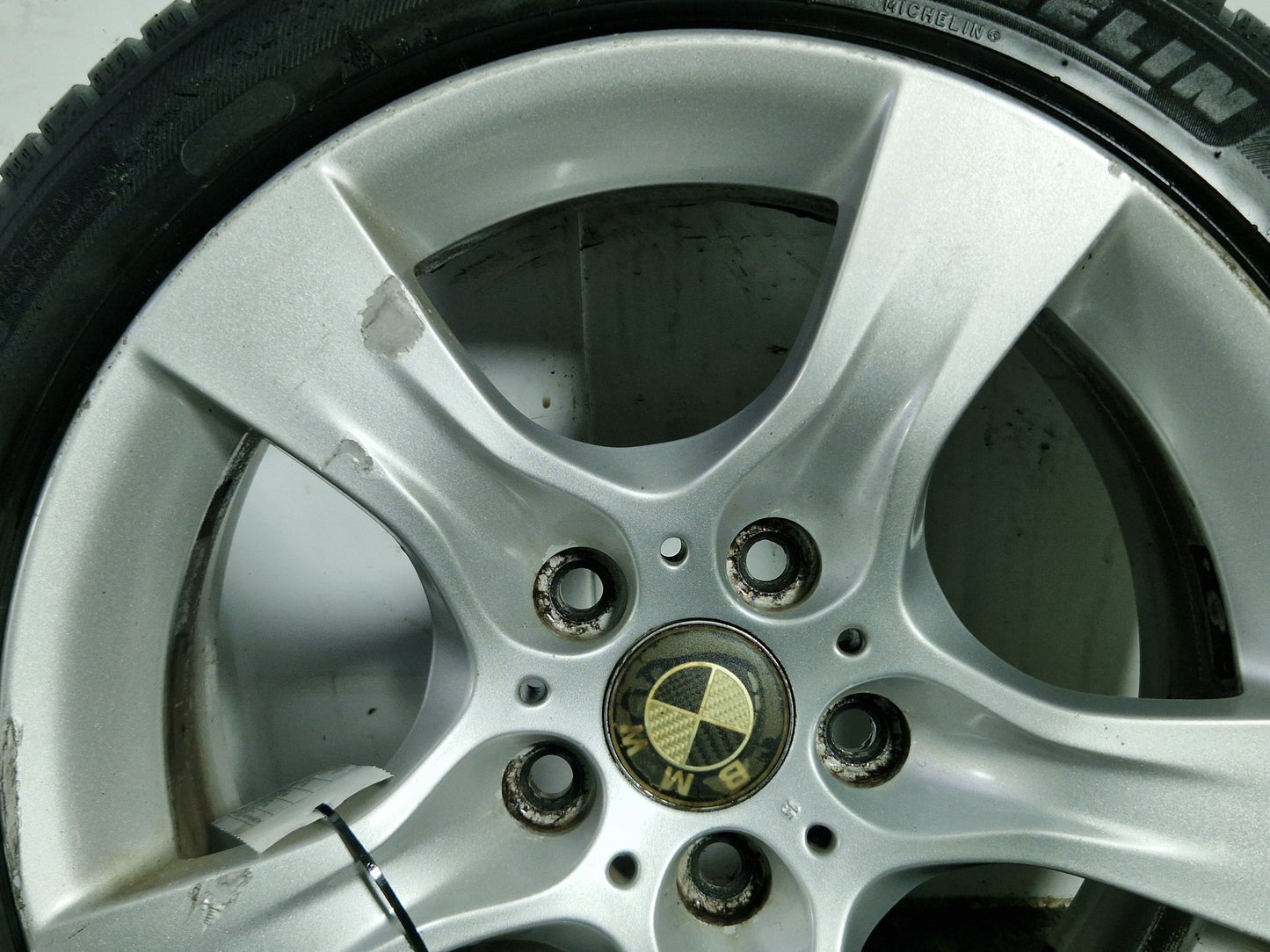 BMW 320d E90 17" Alloy Wheel with Tyre 225/45/17 ~4mm 6791479