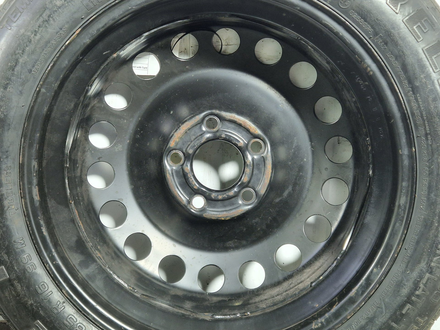 Vauxhall Astra 16" Space Saver Spare Wheel with Tyre 125/85/16 2160115