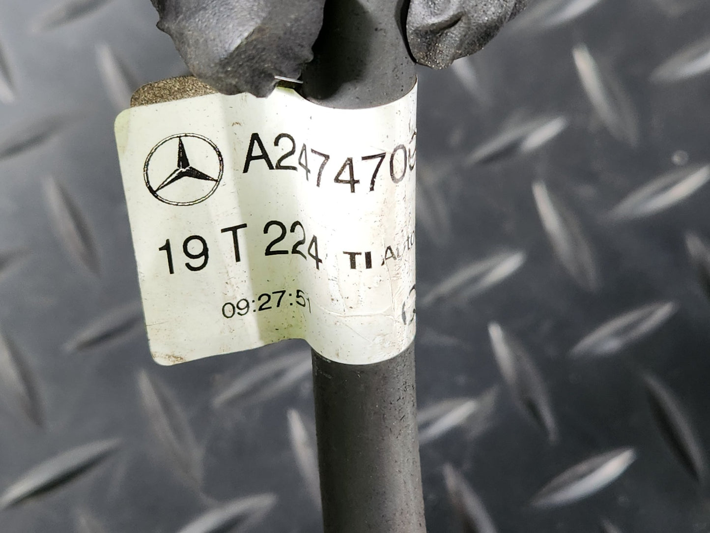 2019 Mercedes-Benz B200d B-Class W247 AdBlue Hose Line a2474709301