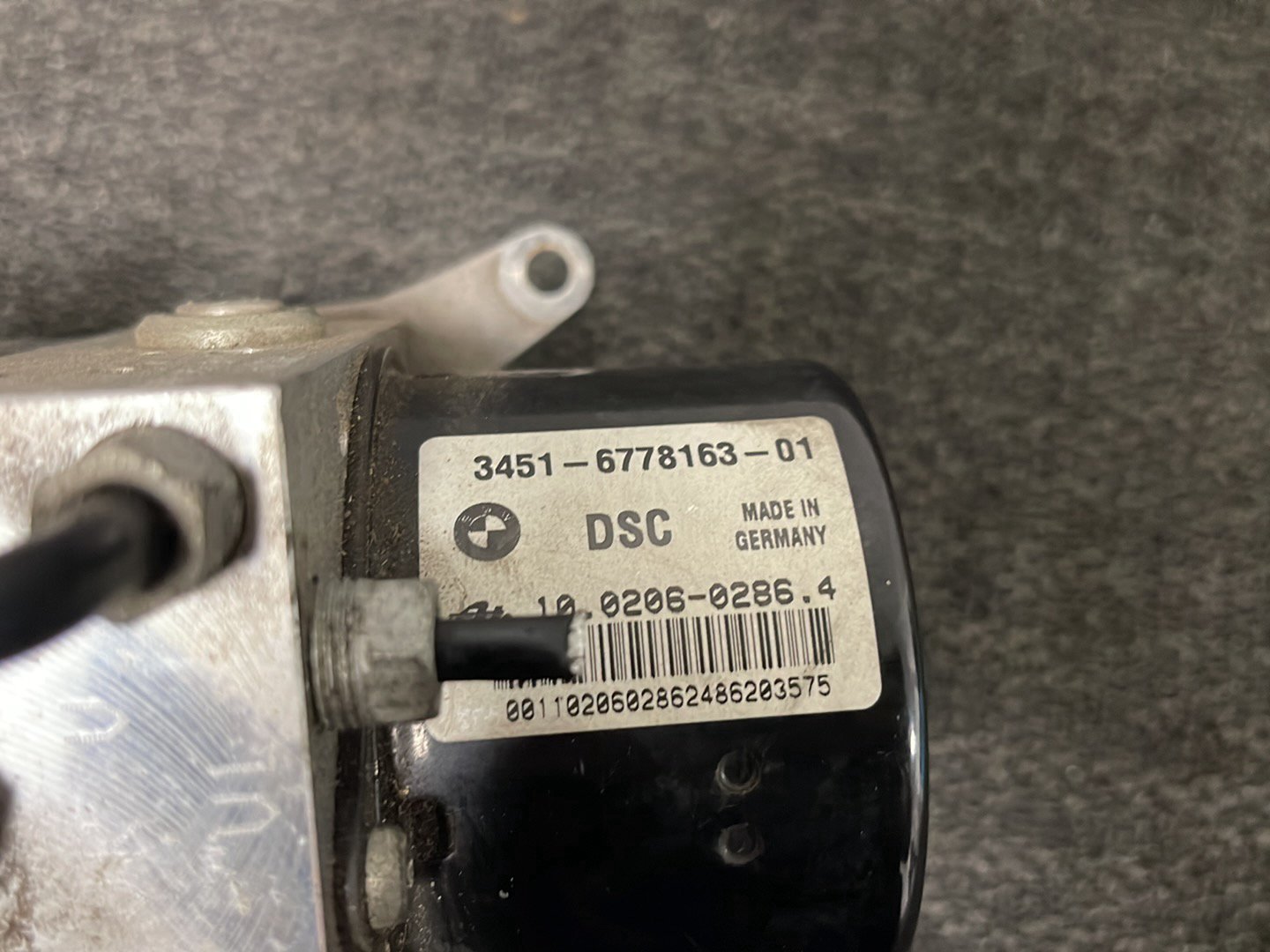 BMW 120i E87 2.0L Petrol Genuine ABS Pump Control Module 6778163