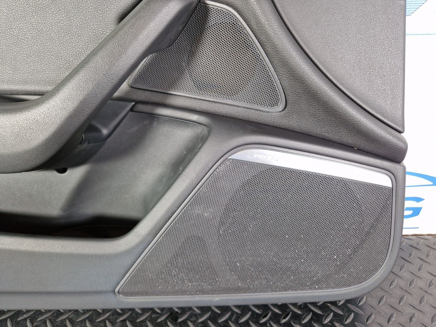 12-18 AUDI A6 C7 PASSENGER SIDE FRONT LEFT DOOR CARD PANEL 4G1867105 4G0837019