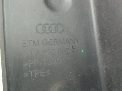 AUDI A5 8W6 HOLDER SEAL INSULATION FENDER FRONT RIGHT 8W6820582E