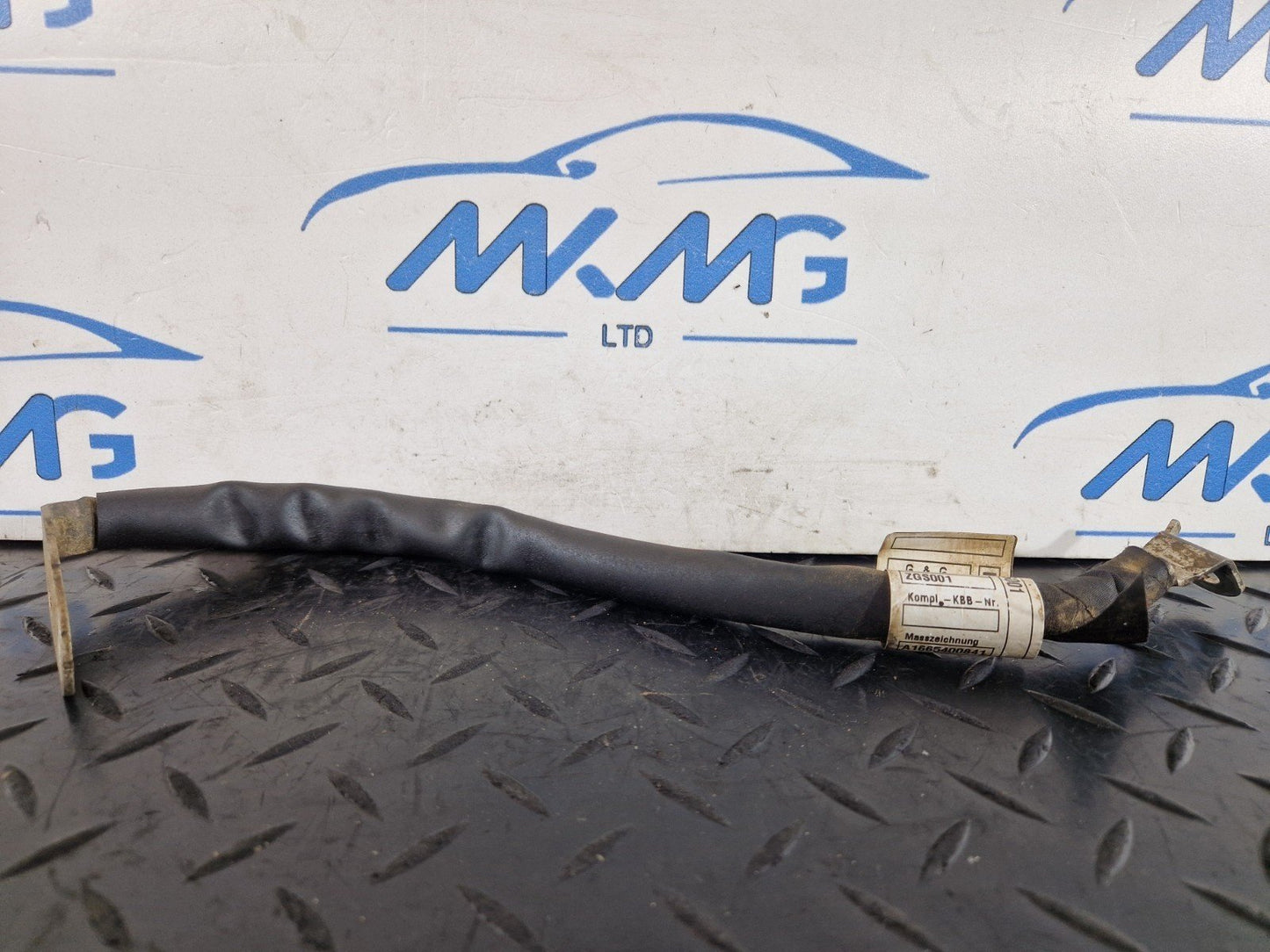 16-19 MERCEDES BENZ GLE W166 GENUINE OEM NEGATIVE BATTERY CABLE WIRE A1665400841