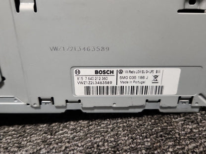 Volkswagen Polo 6R - MK5 Genuine Radio Stereo CD Player Head Unit 5M0035186J