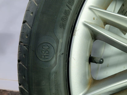 BMW 116i E87 17" Alloy Wheel with Tyre (Run-Flat) ~6mm 205/50/17