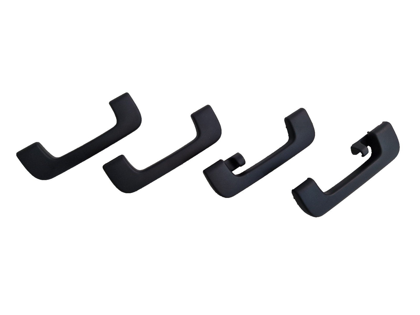 10-15 AUDI Q7 4L GENUINE SET OF 4 BLACK GRAB HANDLES 8P0857607K