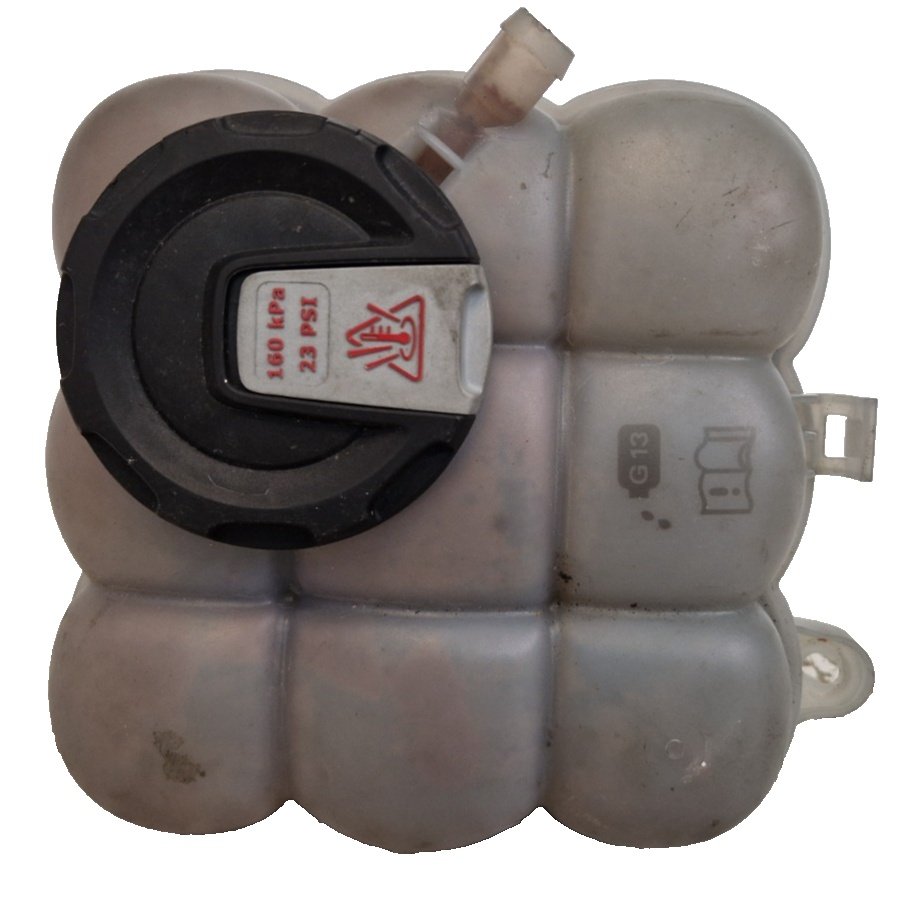 16-20 AUDI Q7 4M GENUINE OEM ENGINE COOLANT RESERVOIR EXPANSION TANK 4M0121403