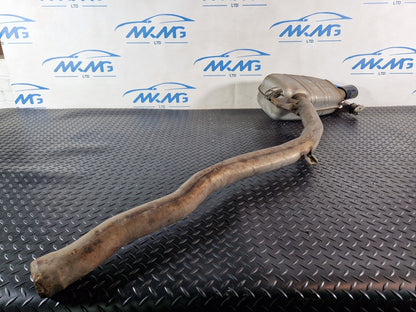 11-18 BMW 6 SERIES F13 GENUINE EXHAUST BACK BOX LEFT SIDE 7812394