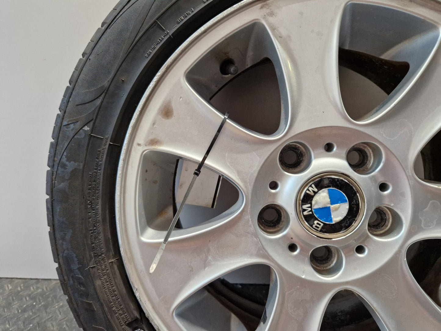 BMW 120i E87 16" Alloy Wheel with Tyre 205/55/16 ~3mm