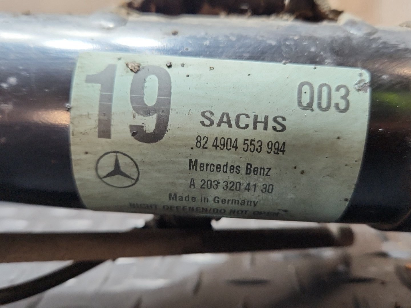 2008 Mercedes-Benz CLC180 CLC-Class W203 - Right Front Shock Absorber
