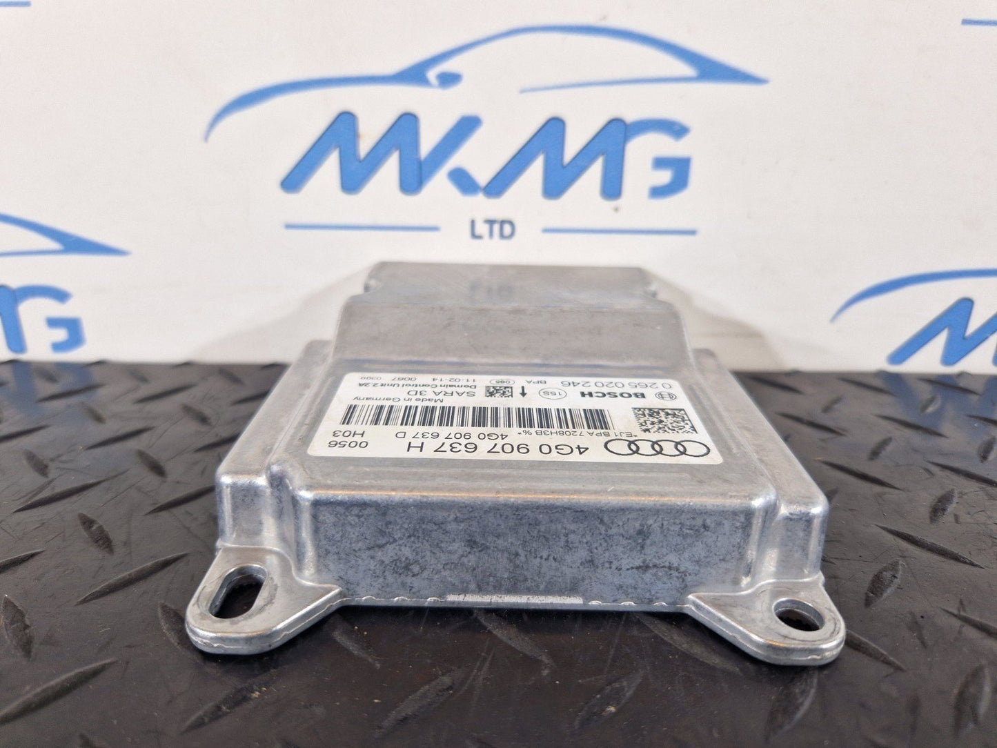 12-18 AUDI A6 C7 2.0 DIESEL CGLC GENUINE YAW RATE CONTROL MODULE ECU 4G0907637H