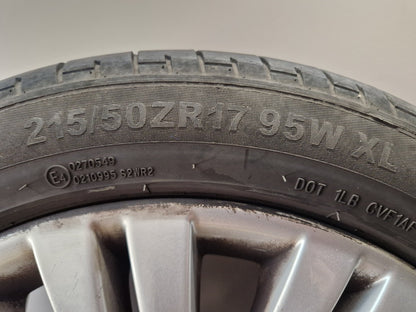 Vauxhall Astra MK6 (J) (A3400) 17" Alloy Wheel with Tyre 215/50/17 ~4mm