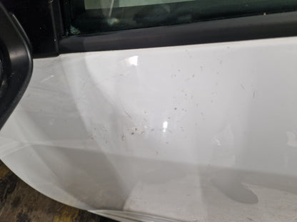 Renault Megane MK3 Hatchback Front Left N/S Passenger Complete Door in White