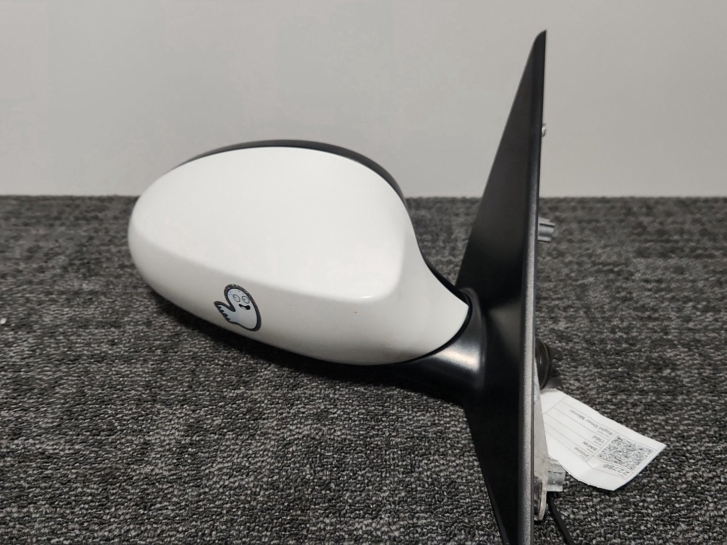 BMW 116d E87 Hatchback Genuine Front Right Door Wing Mirror in Alpine White