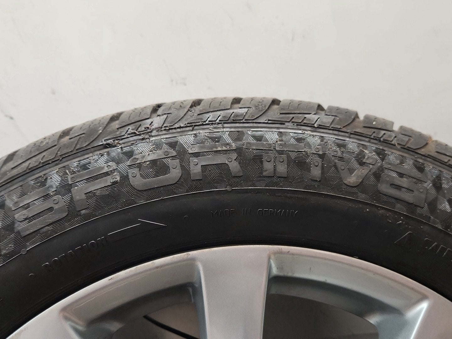 Mazda 6 MK3 (GJ) 17" Alloy Wheel with Tyre 225/55/17 ~6mm