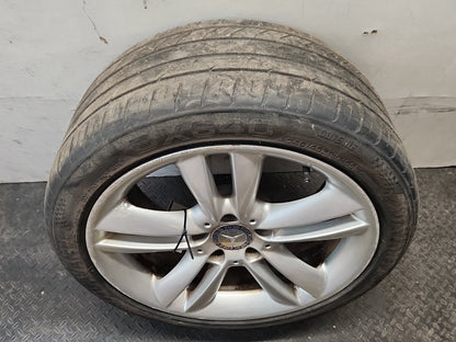 Mercedes CLK-Class C209 17" Alloy Wheel with Tyre 245/40/17 ~3mm A2094014302