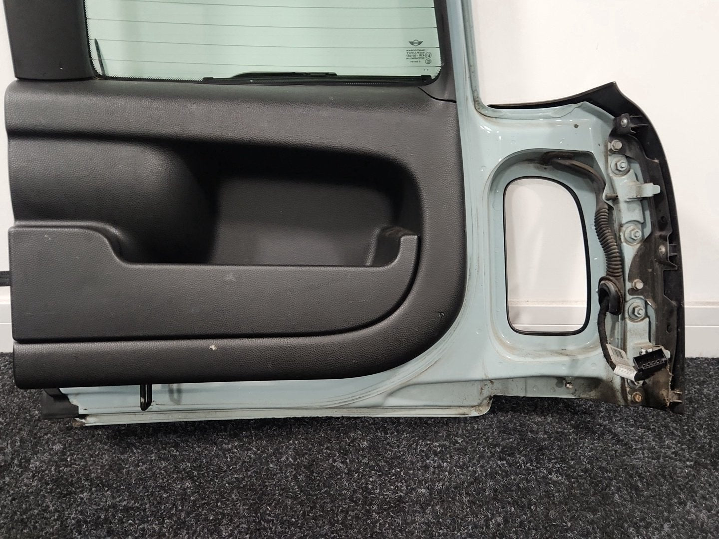Mini Cooper Clubman R55 Estate Genuine Rear Left Boot Door in Ice Blue B28
