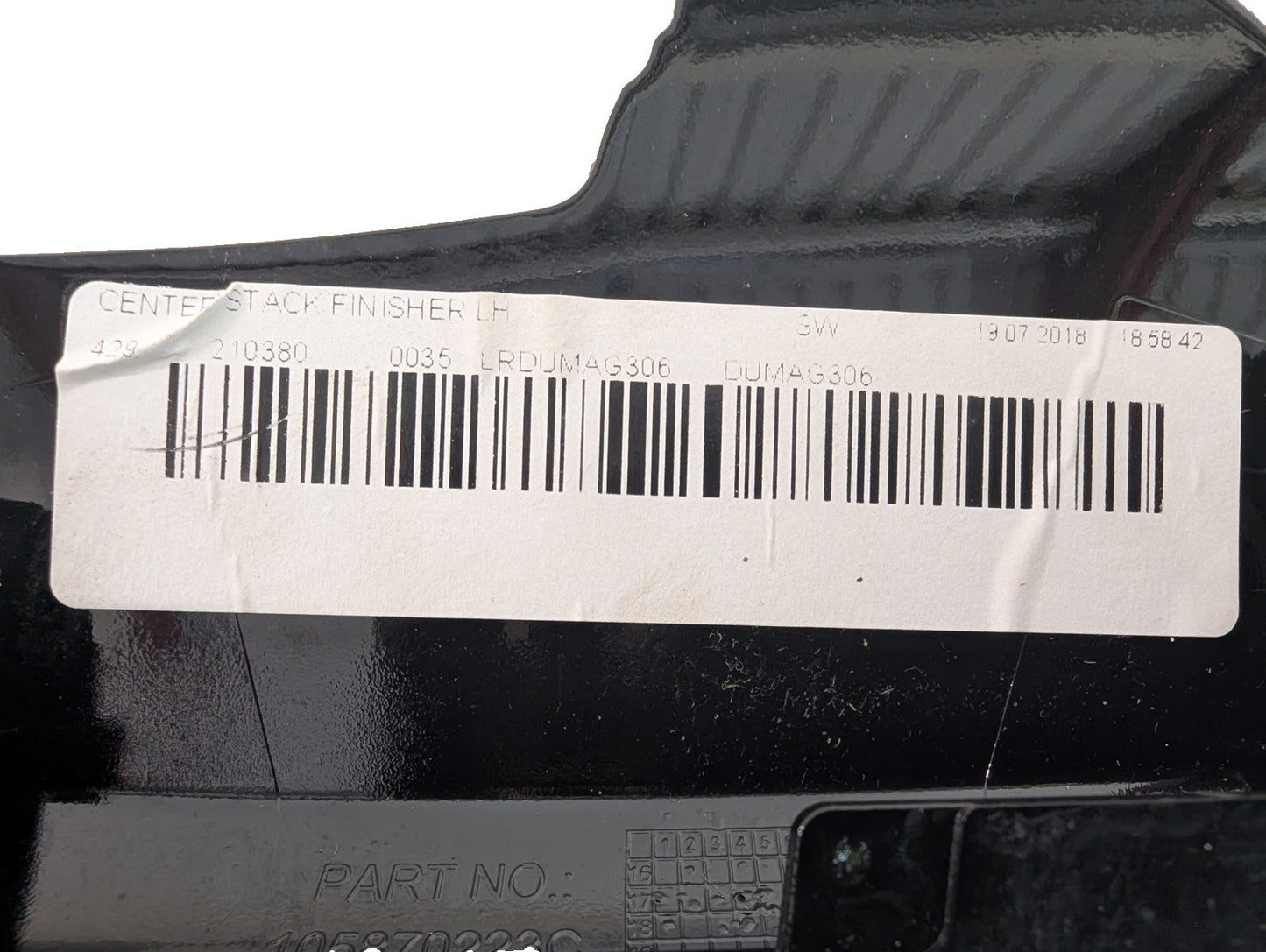 17-ON LAND ROVER DISCOVERY DASH CENTER LEFT SIDE BEZEL MOLD TRIM HY32-640E73-A