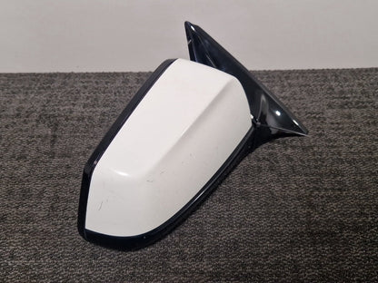 BMW 5 Series F10 F11 Genuine Front Right O/S Driver Door Wing Mirror in White