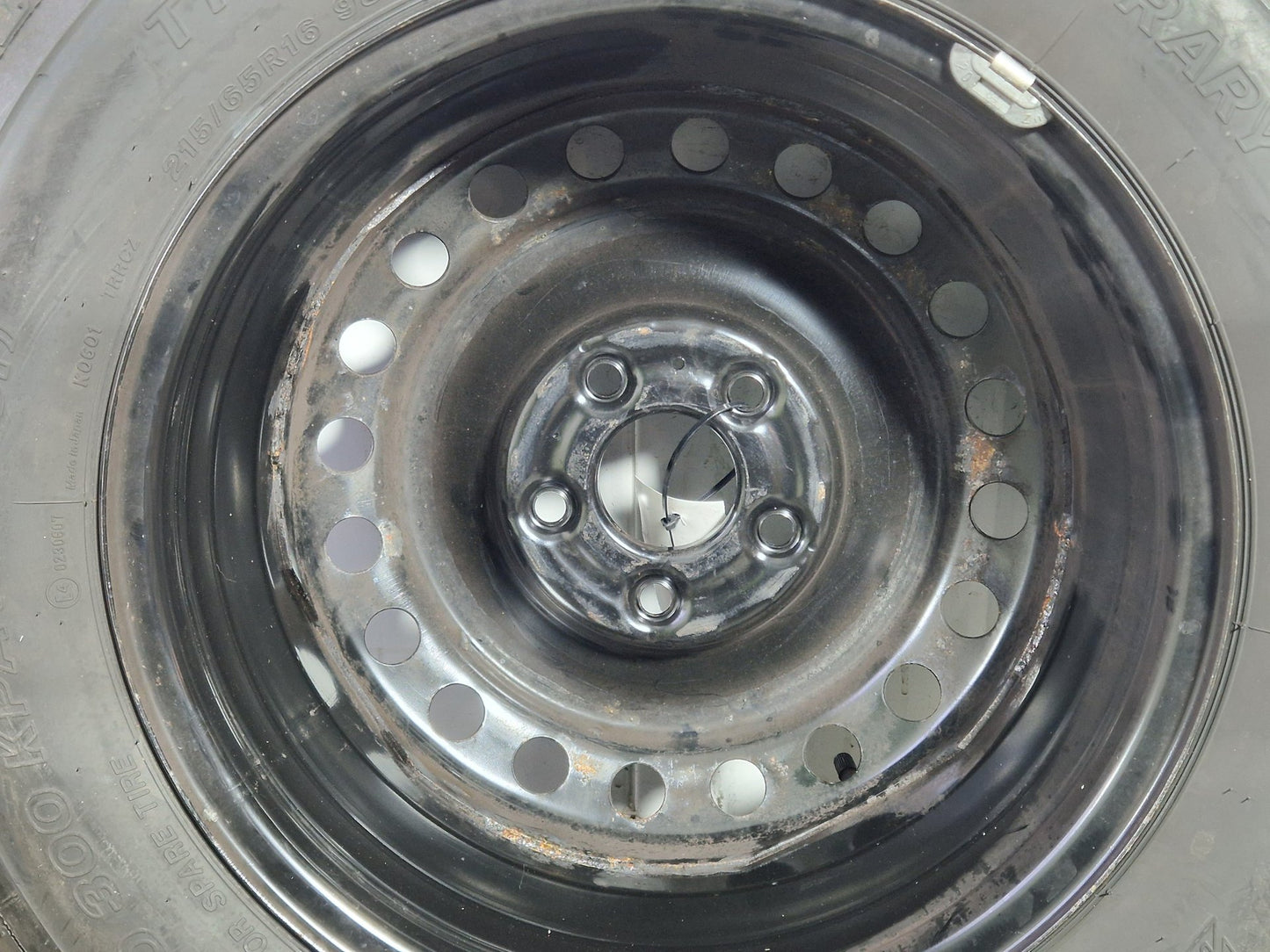 Nissan X-Trail MK2 (T31) SUV 16" Spare Wheel with Tyre 215/65/16 ~4mm