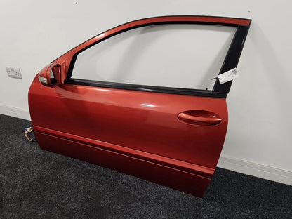 Mercedes C-Class W203 (FL) Coupe Front Left NS Passenger Complete Door in Orange