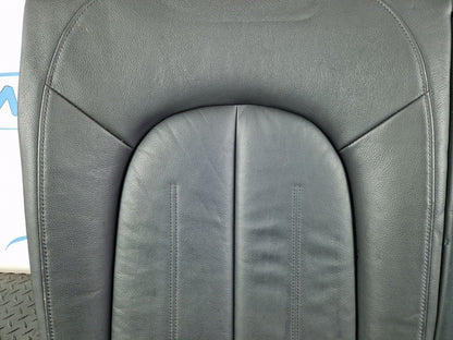 12-18 AUDI A6 C7 AVANT REAR O/S RIGHT SIDE BLACK LEATHER  SEAT BACKREST