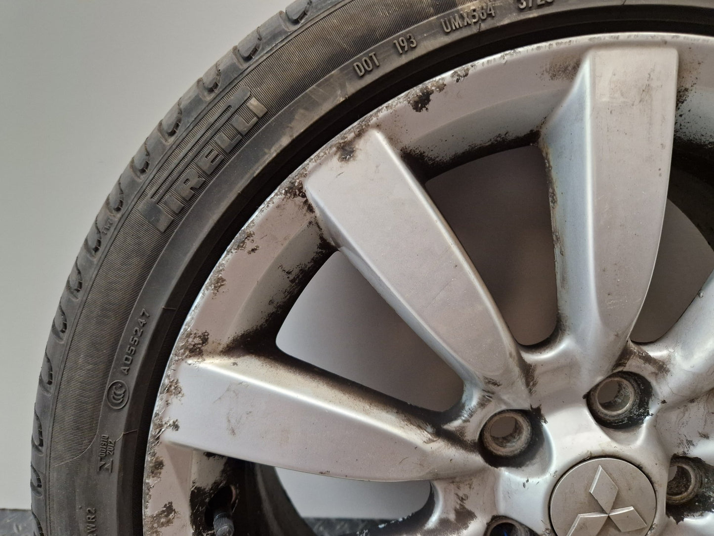 2009 Mitsubishi Lancer MK5 (CX8A) 18" Alloy Wheel with Tyre 215/45/18 ~4mm