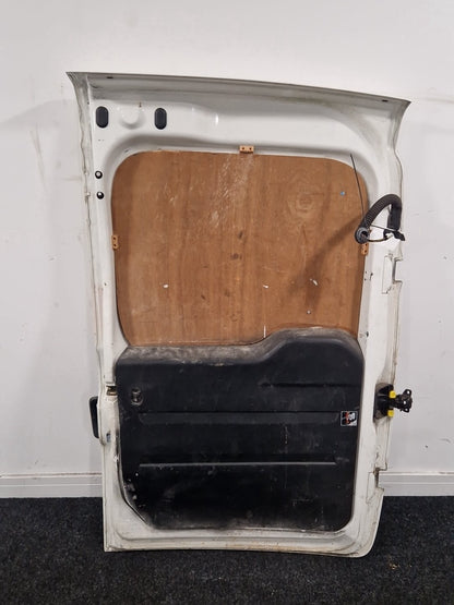 Vauxhall Combo MK3 (D) (61VO) Rear Left N/S Passenger Complete Door in White 5PU