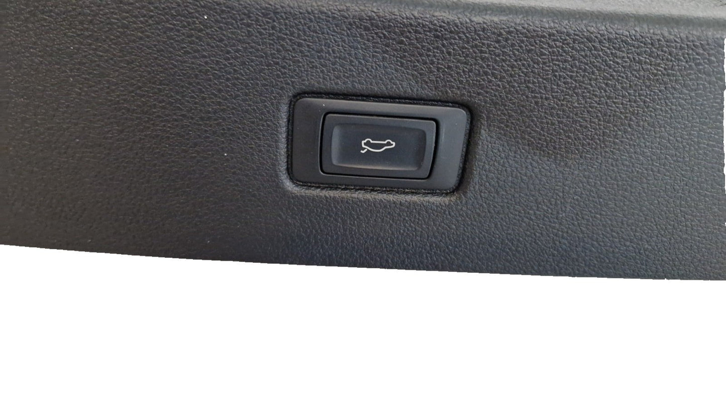 16-20 AUDI Q7 4M GENUINE TAILGATE BOOTLID COVER PANEL IN BLACK 4M0867973B