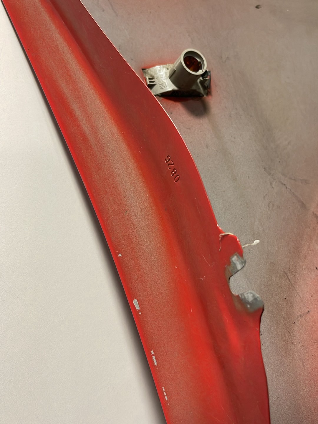 Vauxhall Corsa MK4 (E) (4500) Hatchback Front Left Wing Fender Panel in Red