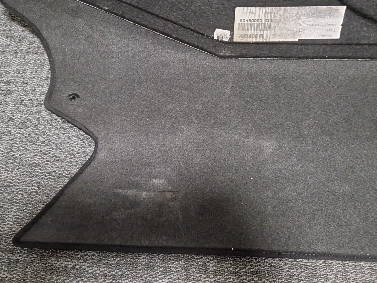 Mercedes-Benz C180 C-Class W203 (FL) Coupe Genuine Boot Floor Liner A2036800442