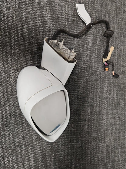 Peugeot RCZ MK1 (Ph1) (T75) Coupe Front Left Wing Mirror in Opal White Paint
