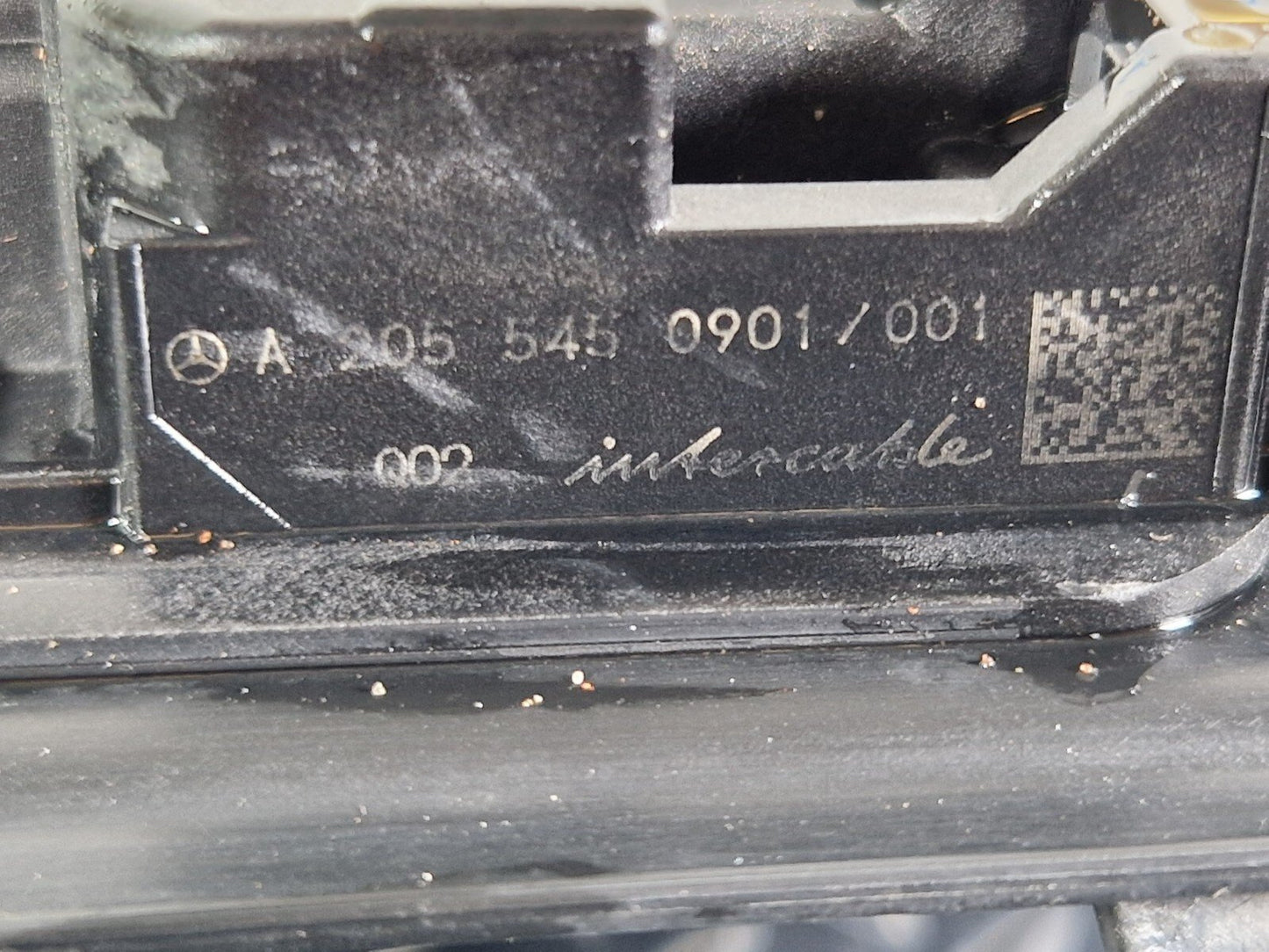 14-21 MERCEDES BENZ C200 W205 FRONT ENGINE  BULKHEAD SHIELD FIREWALL A2056207701
