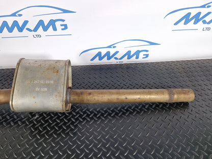 18-ON MERCEDES BENZ A CLASS W177 1.5CDI OM608 EXHAUST PIPE SILENCER A2474910000