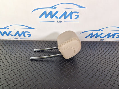 14-21 MERCEDES BENZ W205 OEM REAR SEAT BEIGE LEATHER HEAD REST A2059702950