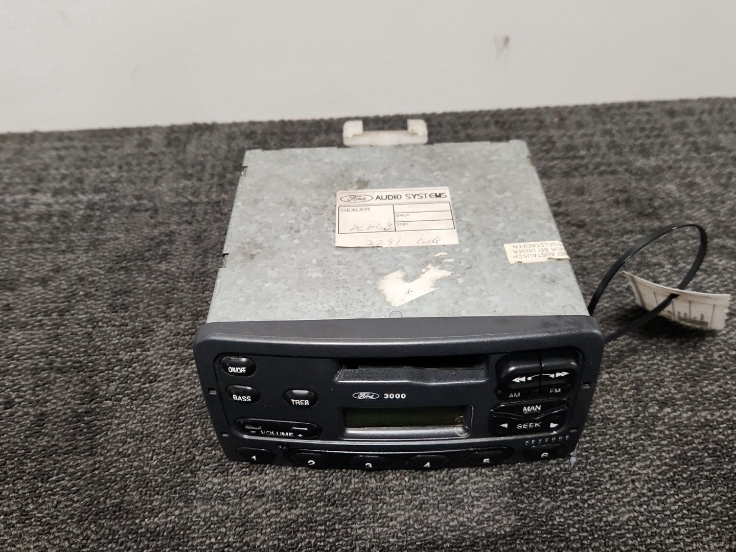Ford Transit MK6 (V185) Genuine Radio Stereo Head Unit 96FP-18K876-EA 96FP18K876