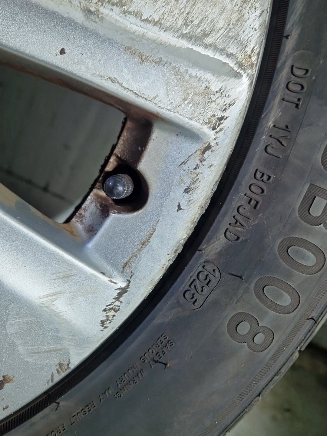 2008 Audi A3 8P 16" Alloy Wheel with Tyre 205/55/16 ~7mm 8P0601025BJ
