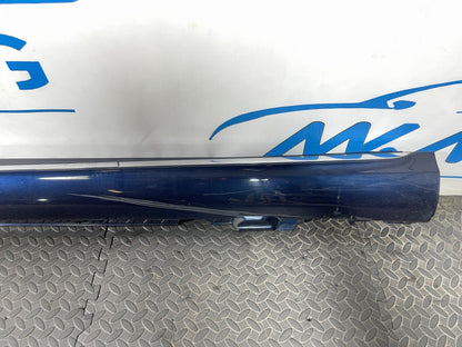 14-21 MERCEDES BENZ C CLASS W205 LEFT N/S SKIRT IN BLUE 980 A2056906902